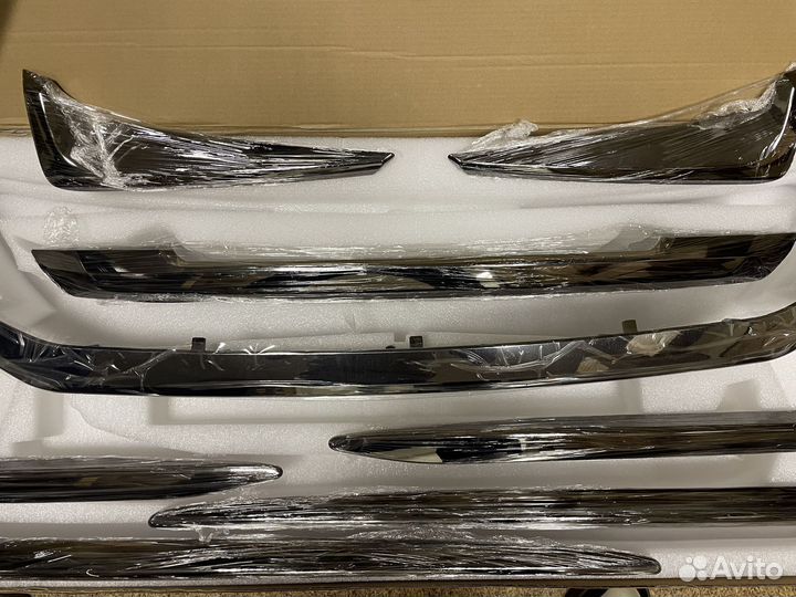 Lexus LX570 2015+ Хром комплект Black Vision G3WQ8