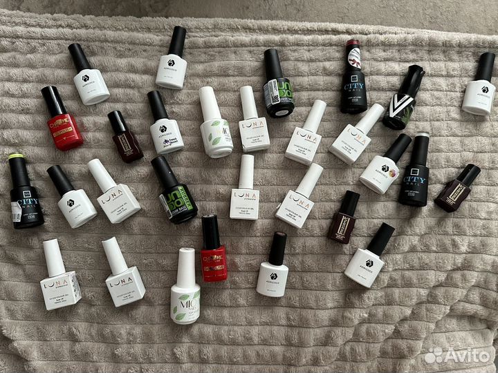 Набор гель лаков и базы для маникюра