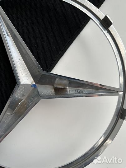 Эмблема Mercedes w205 оригинал решетка радиатора