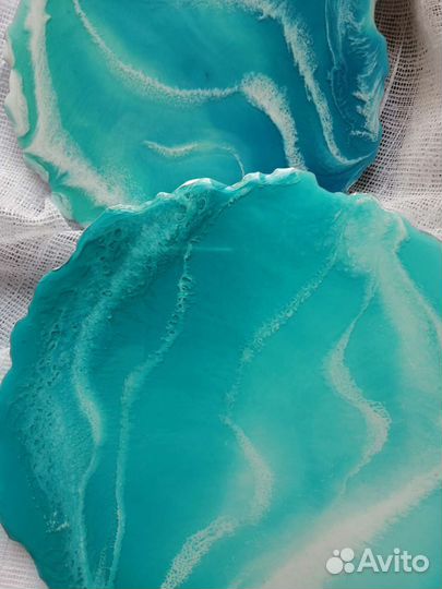 Эпоксидная смола тарелки