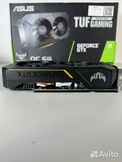 Видеокарта asus TUF gaming GTX1660TI 6G идеал