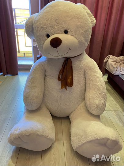 Плюшевый медведь 2 метра новый
