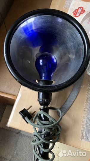 Синяя лампа, рефлектор Минина