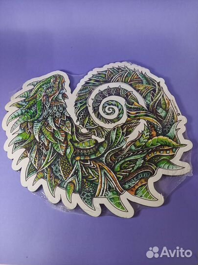 Пазл деревянный Дракон/игуана 104 детали