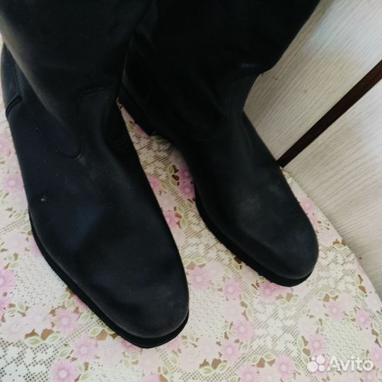 Сапоги хромовые