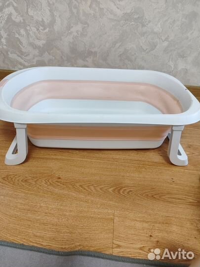 Детская ванночка для купания, горка, шезлонг