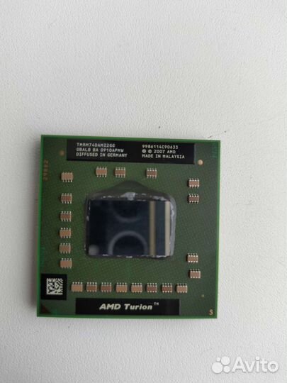 Процессор amd turion tmrm74dam22gg