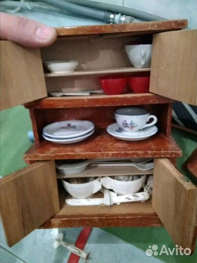 Кукольная мебель +Игрушки СССР