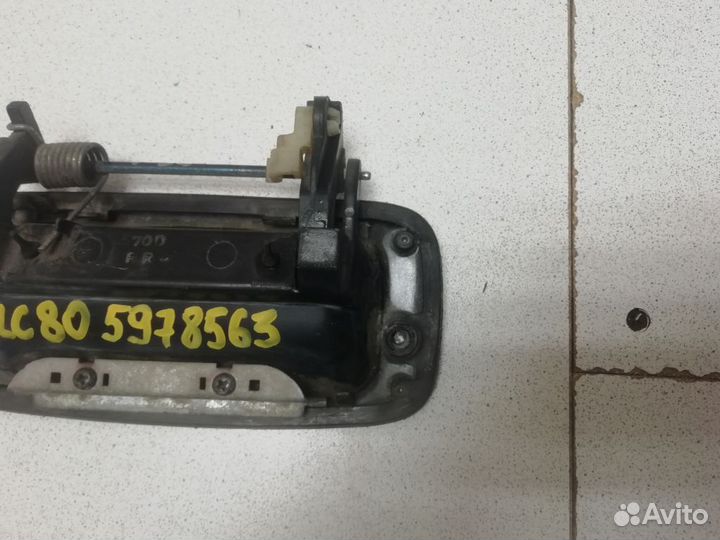 Ручка наружная задней правой двери