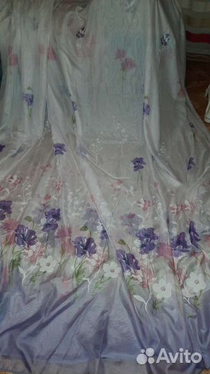 Тюль высота 2,6м (2 шт шириной по 3м)