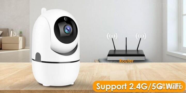 Видеонаблюдение Wifi камера внутренняя, видеоняня