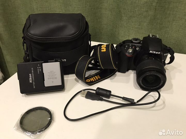 Зеркальный фотоаппарат nikon d 3300