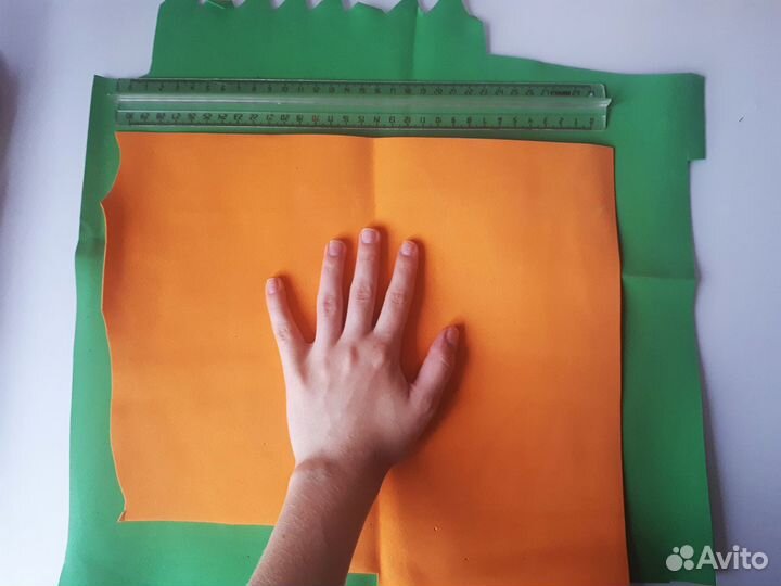 Иранский Фоамиран в листах