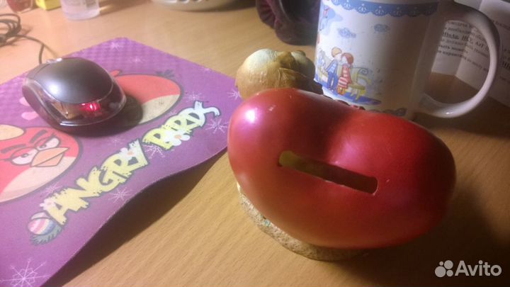 Копилка щеночек с сердцем