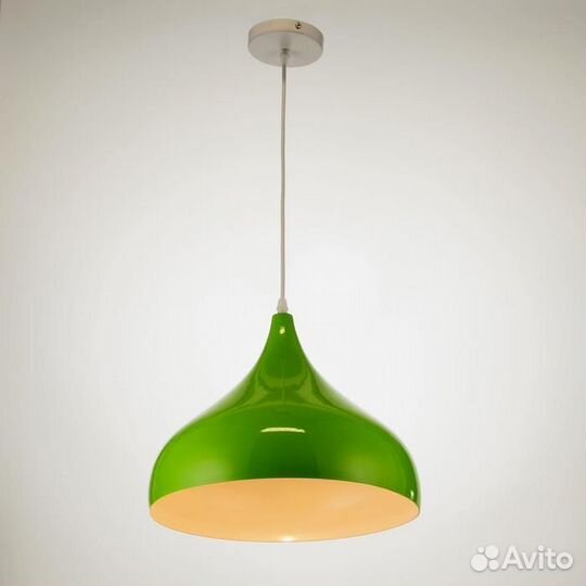 Светильник 'Купол' 1х60Вт E27 зеленый 31х31х31 см