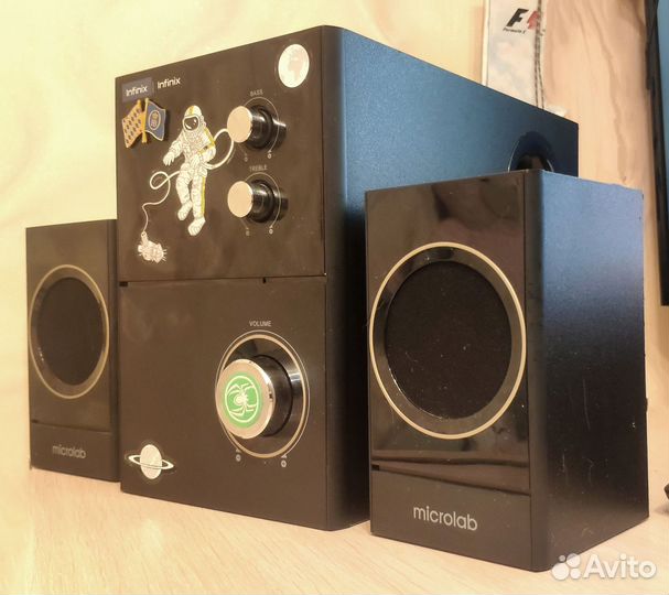 Колонки для компьютера с сабвуфером