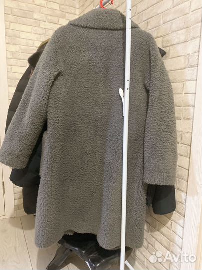 Пальто шубка тедди чебурашка