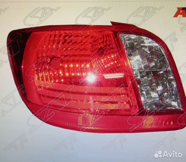 Фонарь задний левый kia rio 2 седан