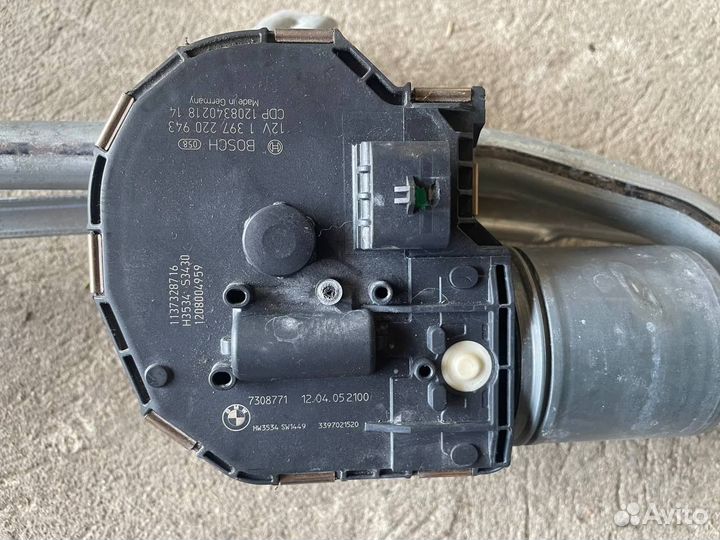 Механизм стеклоочистителя (трапеция дворников) BMW