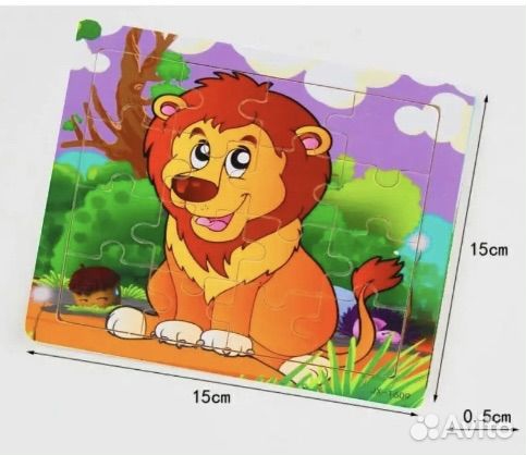 Деревянные пазлы