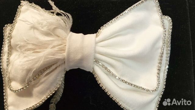 Бант для волос ручной работы