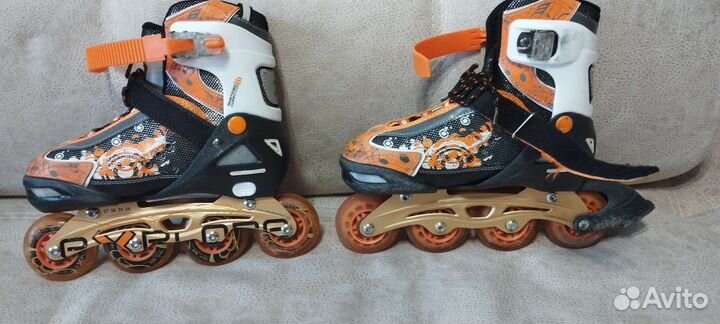 Роликовые коньки детские раздвижные