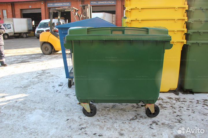 Мусорный Пластиковый Бак 660л C5305