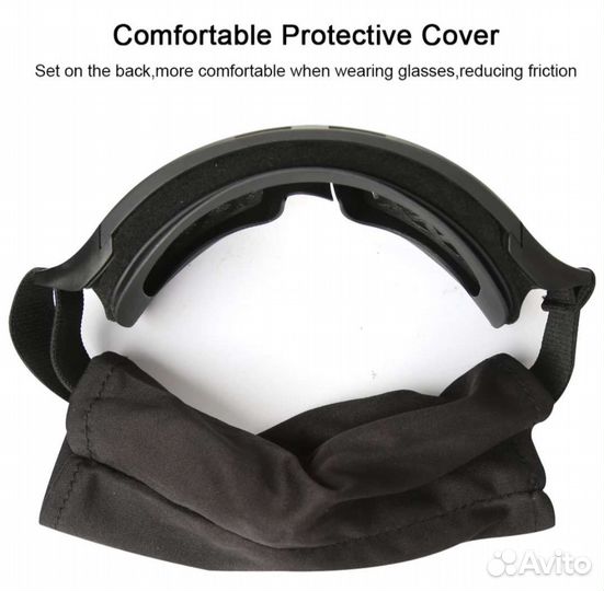 Очки тактические военные противоосколочные р цвета