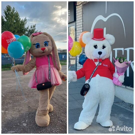 Медведь на праздник / Зайка на праздник