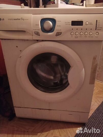 Стиральная машина lg на запчасти
