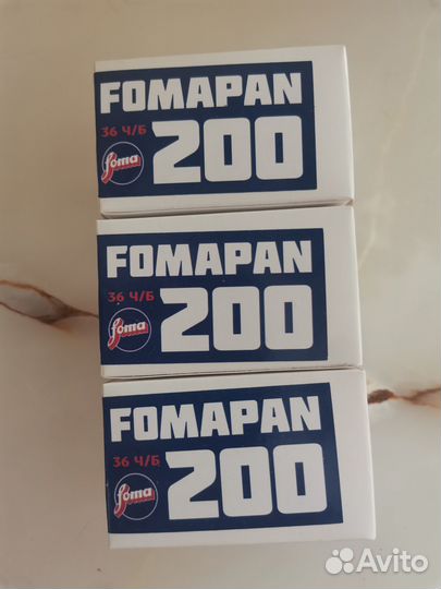 Фотопленка 35 мм 36 кадров Fomapan 200