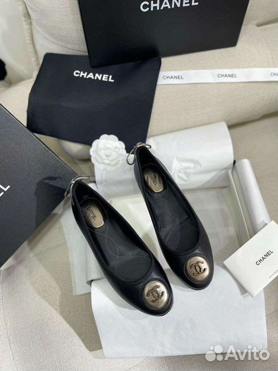 Балетки женские Chanel