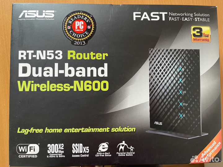 Wifi роутер asus RT-N53