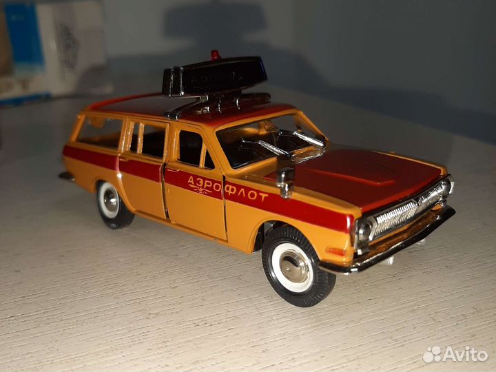 Газ 24-02 Аэрофлот эскорт Волга СССР 1/43