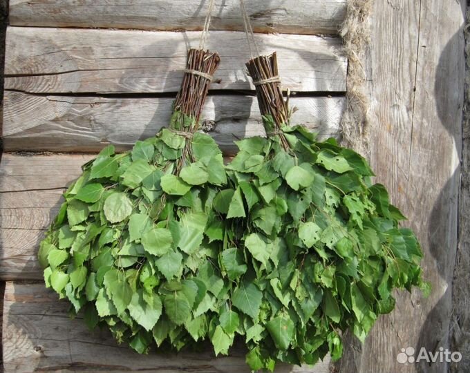 Березовые веники, дубовые