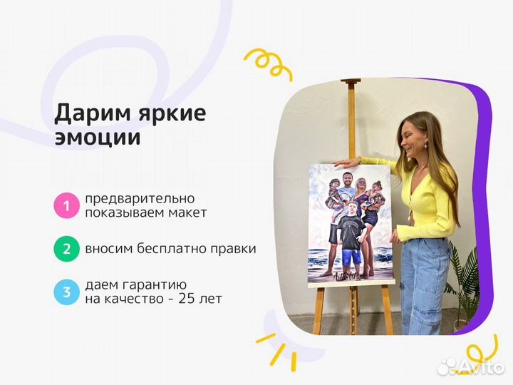 Портрет по фото на заказ Кемерово