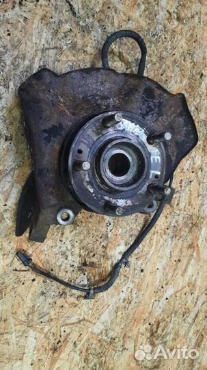 Кулак поворотный передний левый Hyundai Santa Fe