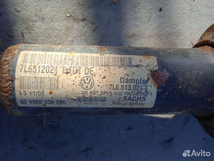 Амортизатор задний VW Touareg.Porsche Cayenne