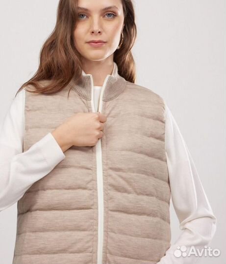 Двухцветный жилет Falconeri