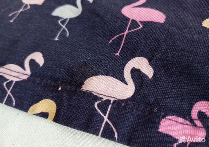 Платье Futurino с фламинго (рост 110 )