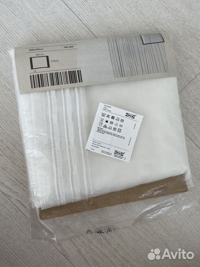 Бронь Новая тюль IKEA revlummer