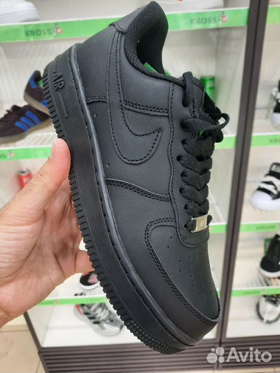 Nike Air Force 1 All Black (Арт.80546)