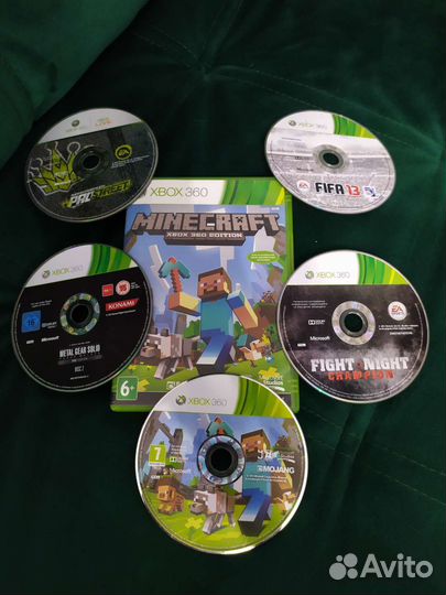 Xbox 360 + диски 250 GB