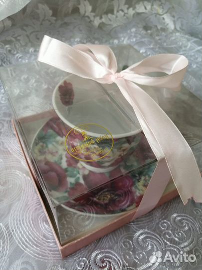 Чашка с блюдцем