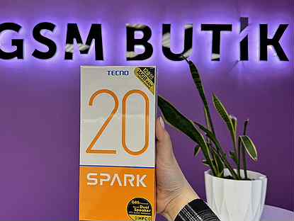 TECNO Spark 20, 8/128 ГБ