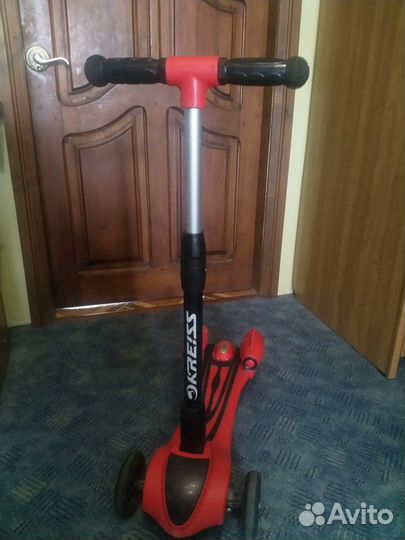 Самокат детский трехколесный бу