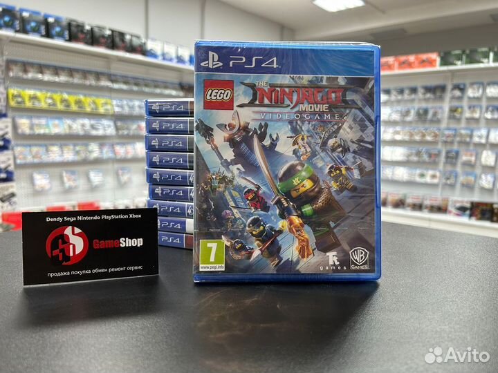 Диск The Lego Ninjago Movie Video Game PS4