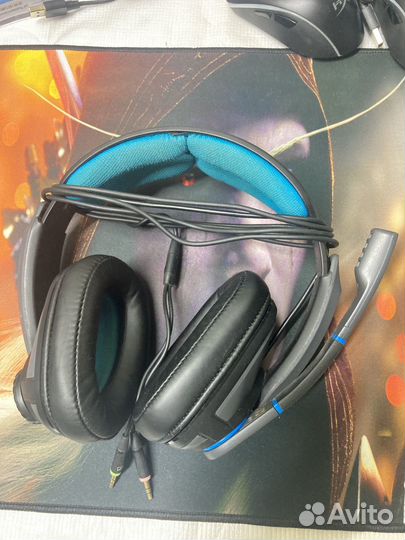 Наушники с микрофоном sennheiser GSP-300