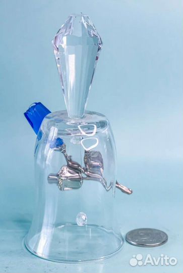 Колокольчики хрусталь Розы