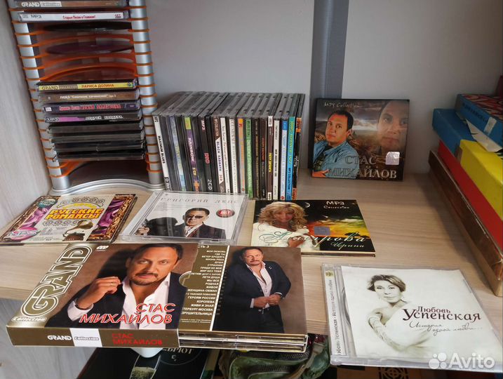 Диски DVD и CD